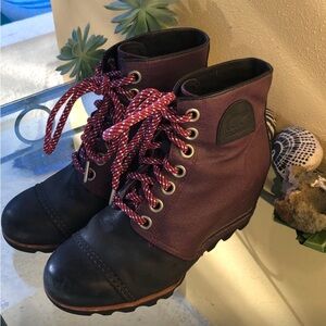 Sorel wedge Rain/Snow Boots